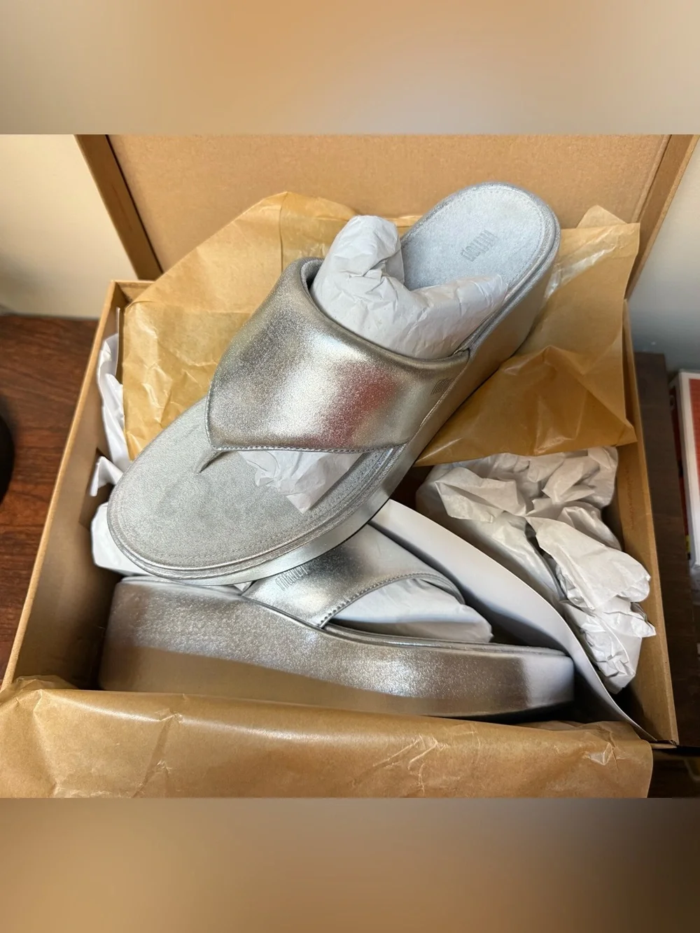 Fitflop bnib silver